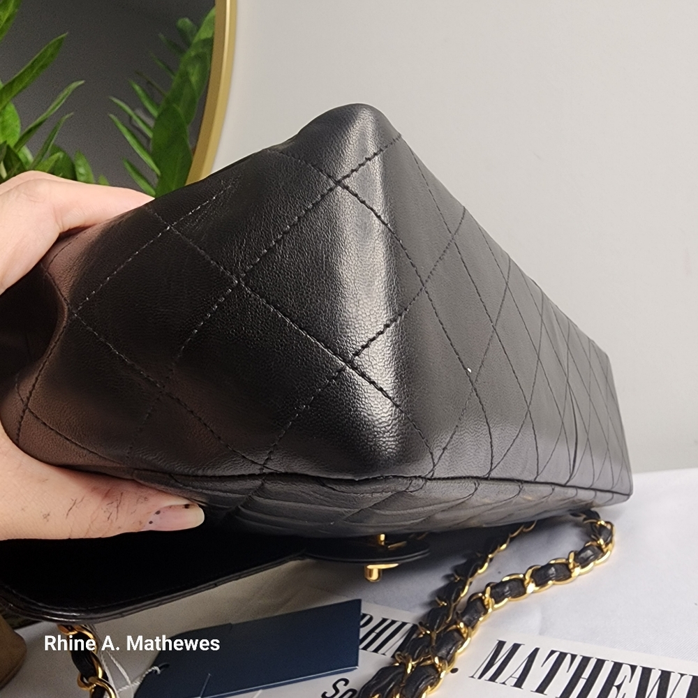 CLASSIC CHANEL JUMBO FLAP 30 24k PLATED GHW - Picture 7 of 16